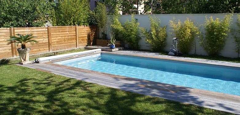 Ozeobois piscine jardin