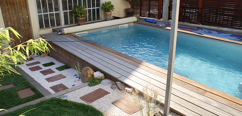 Aménagement piscine en bois