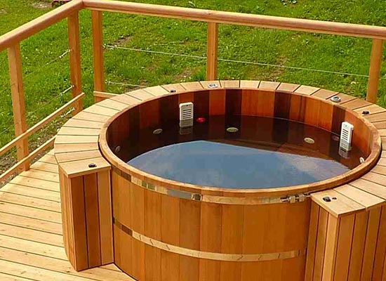 Spa en bois