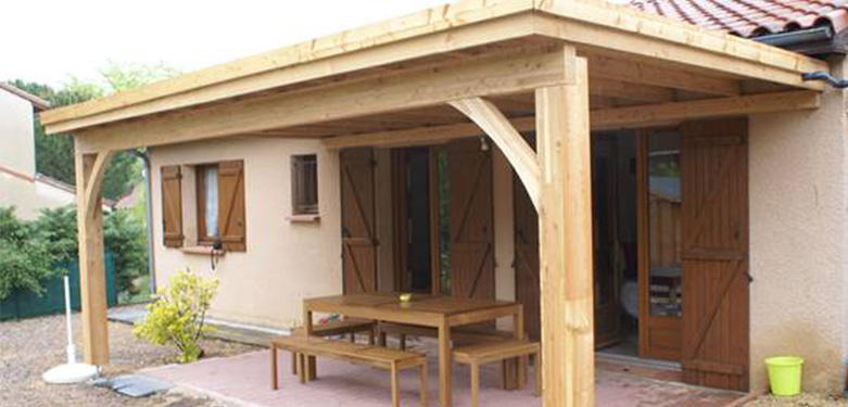 Pergola en bois