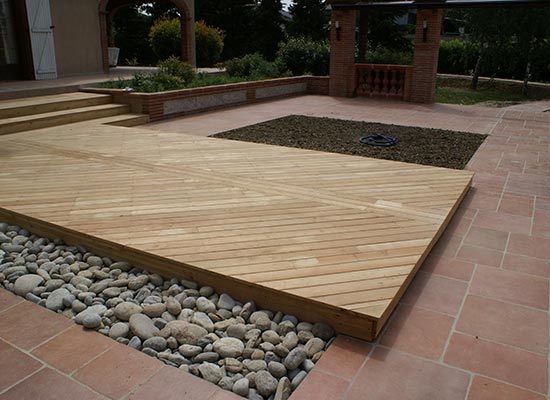 Panneau brise vue pliant bois de jardin piscine balcon Lignz 2363