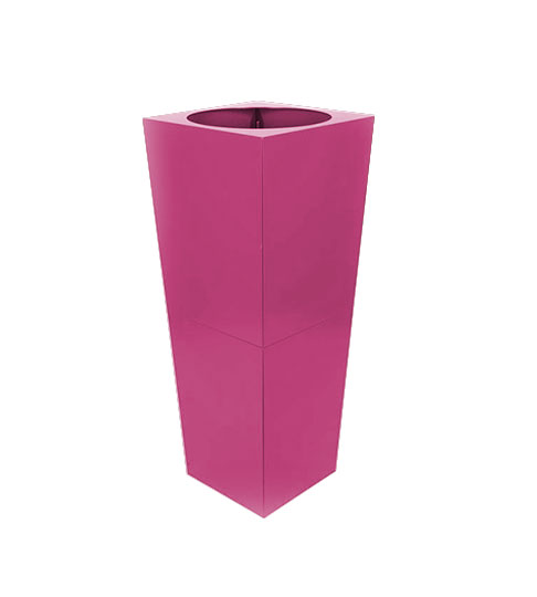 Jardiniere pyramidale grande rose