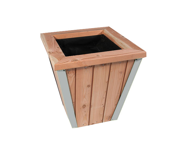 jardiniere gris moderne
