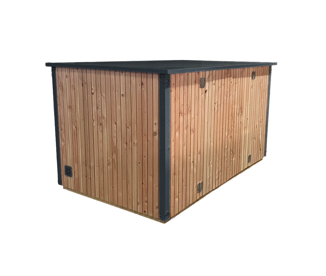 Local technique pour piscine bois, béton, coque
