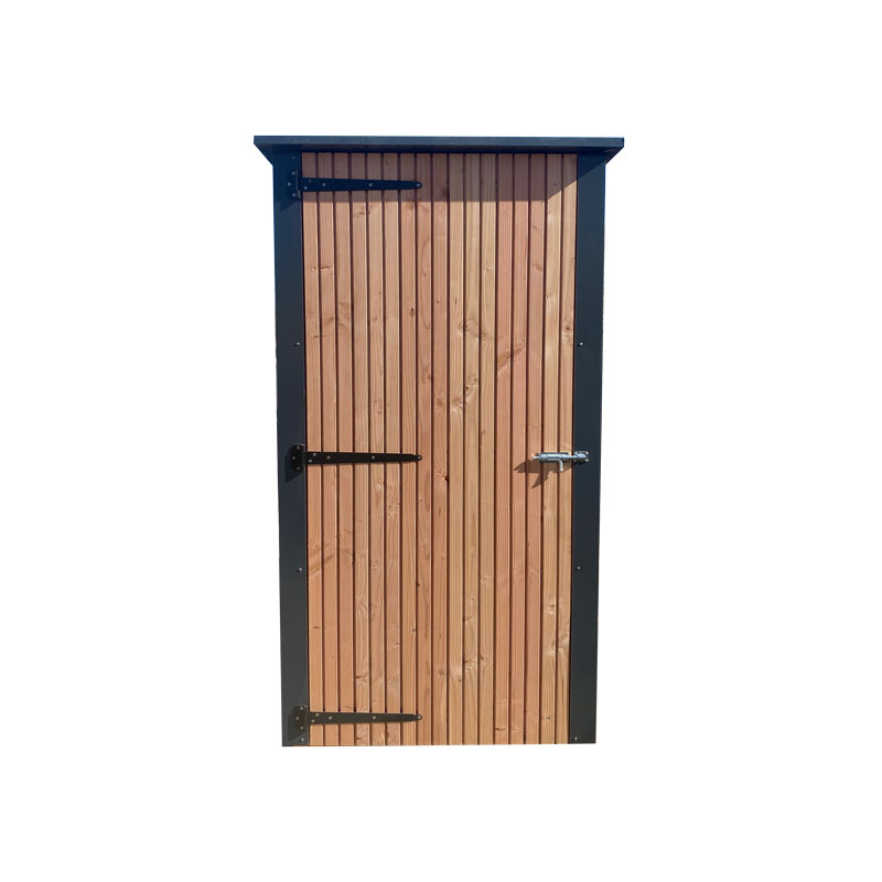 Abris de jardin bois gris anthracite